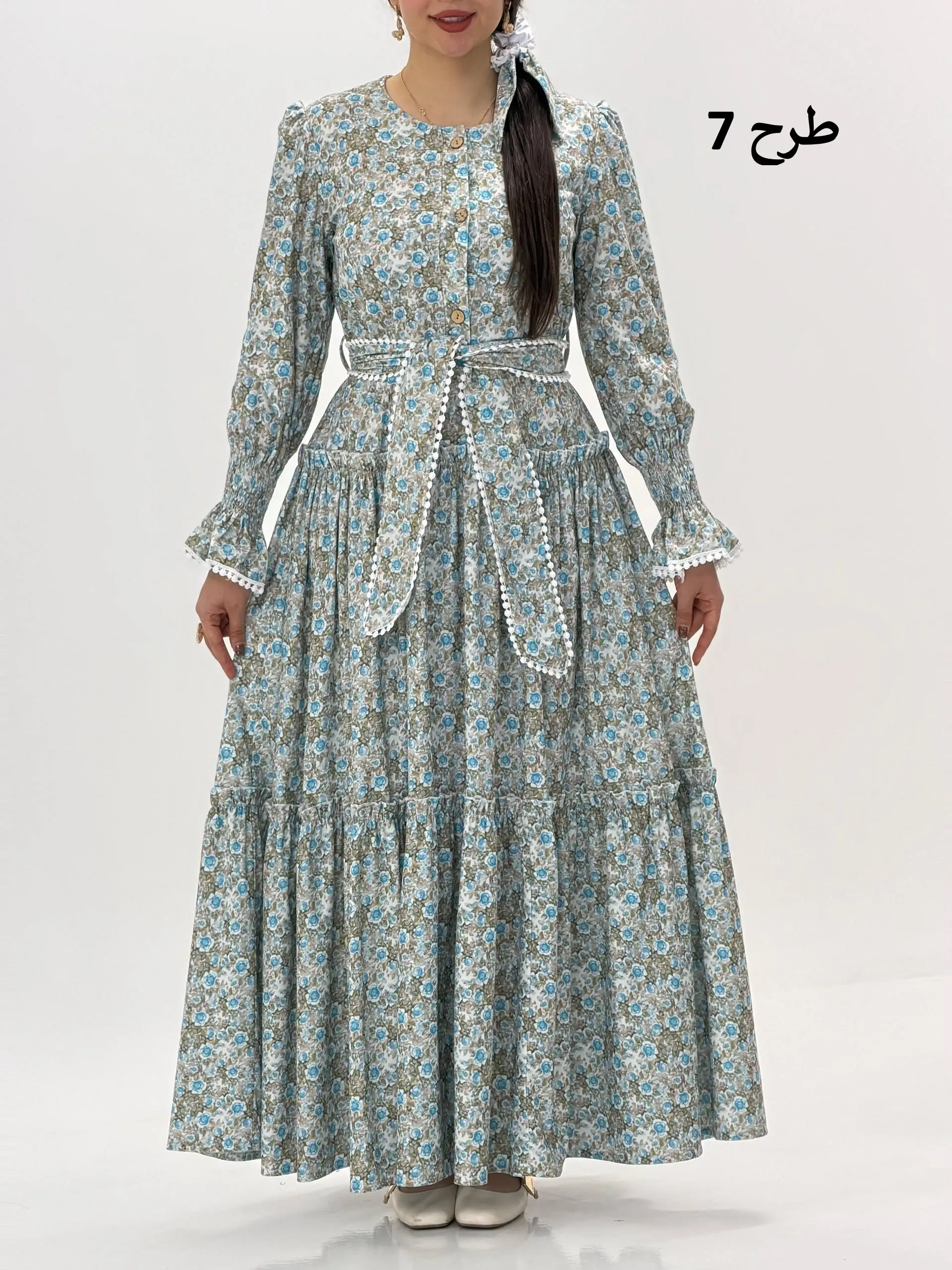 3881-پیراهن ماکسی پری دخت